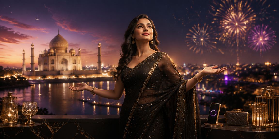 VIP player enjoying casino bonus near Taj Mahal