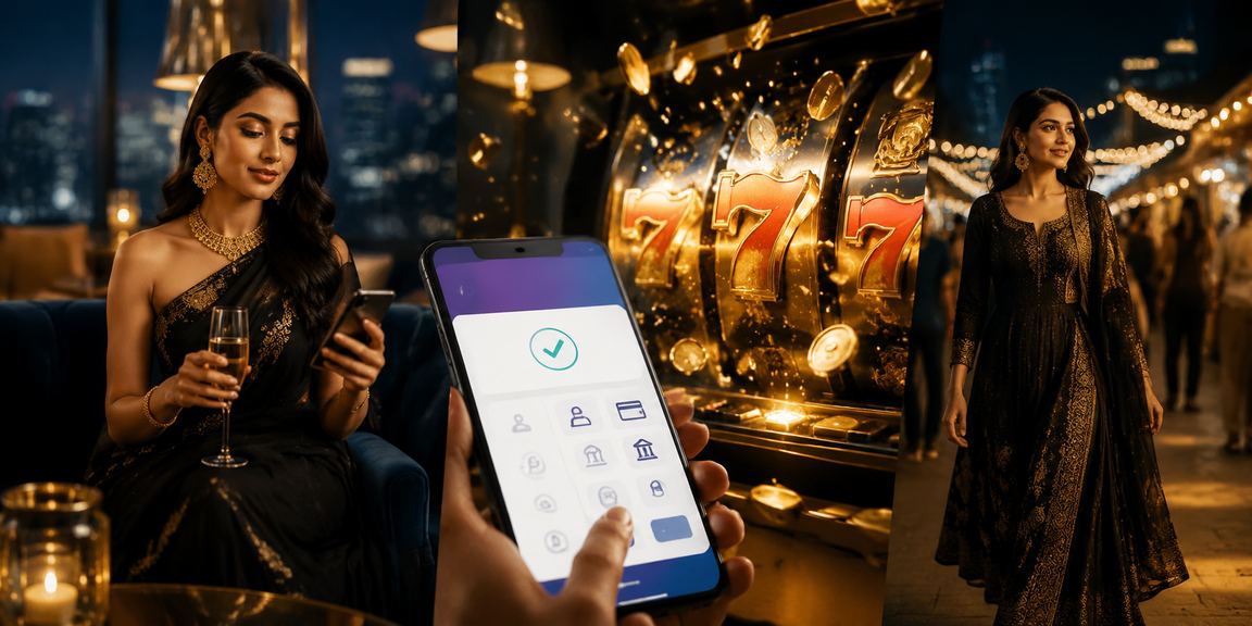 Slots game promotion event in Delhi night market setting with cultural vibrance
